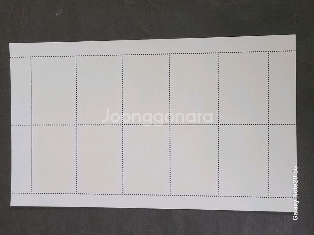 1986년 근대미술시리즈 3집 우표이상범의 화훼도--2