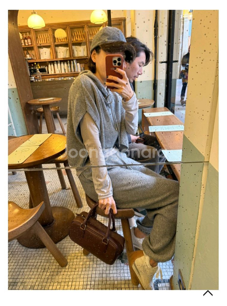 리미샵 소프트 캐시미어 니트 팬츠 후드--0