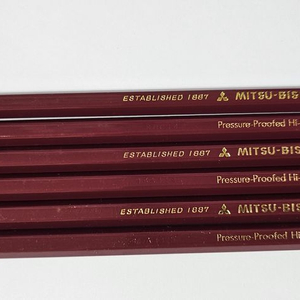 유니 미쓰비시 6B 4H 연필 세트