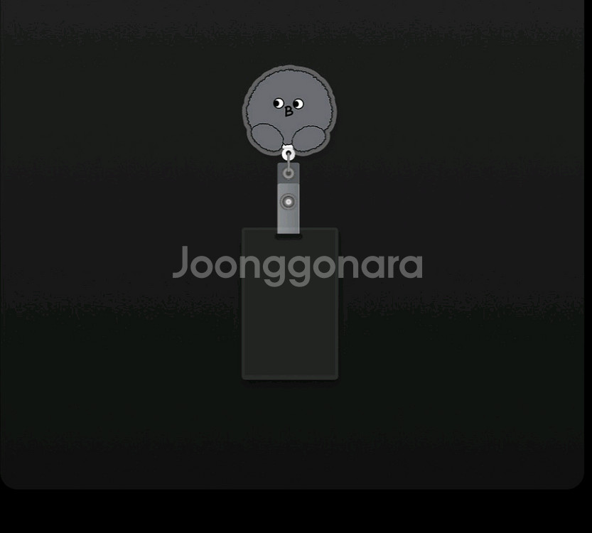 qwer 2주논 팝업 바위게 사원증--0