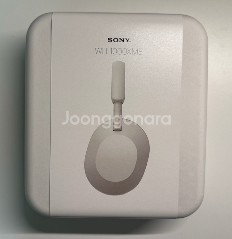 소니 WH-1000XM5 헤드폰 플래티넘실버 미개봉--0
