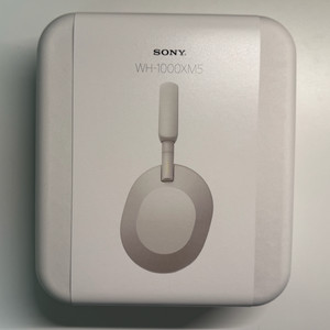 소니 WH-1000XM5 헤드폰 플래티넘실버 미개봉