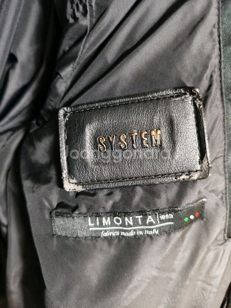 시스템 남성 블랙 롱패딩 95 ( 95~ 100슬림 추천 ) 대장급--3