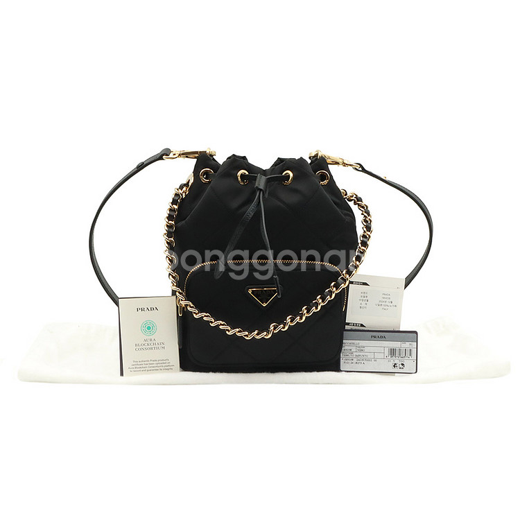 프라다 블랙 리에디션 리나일론 2WAY 1BH038--1