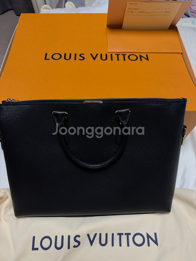 (새상품) 루이비통 안톤 소프트 브리프케이스--0