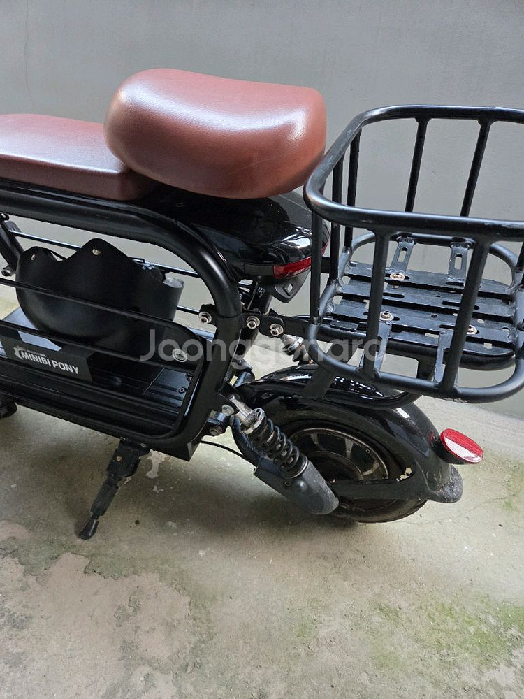 전동스쿠터. 미니비 포니 전동 스쿠터 블랙--8