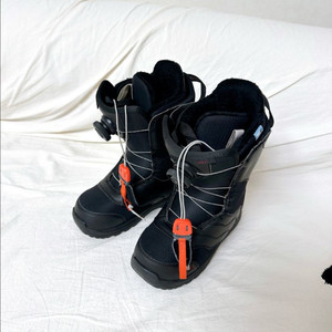 거의새것) 버튼 민트 보아 와이드 부츠 220 (가방포