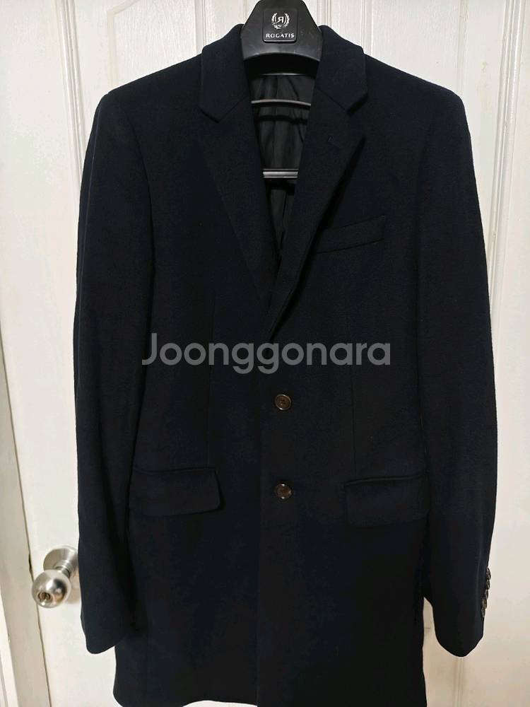 솔리드옴므 캐시미어 혼방 코트 95 ( 슬림95 ~ 90 추천 )--0