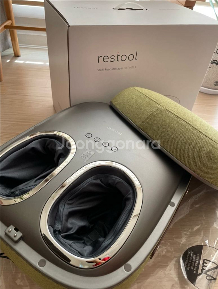 휴테크 레스툴 힐링퍼니처 발 마사지기 HT-M213(새--1