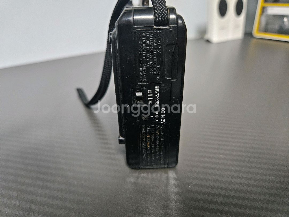 소니 카세트 플레이어 tcm 18 정크--4