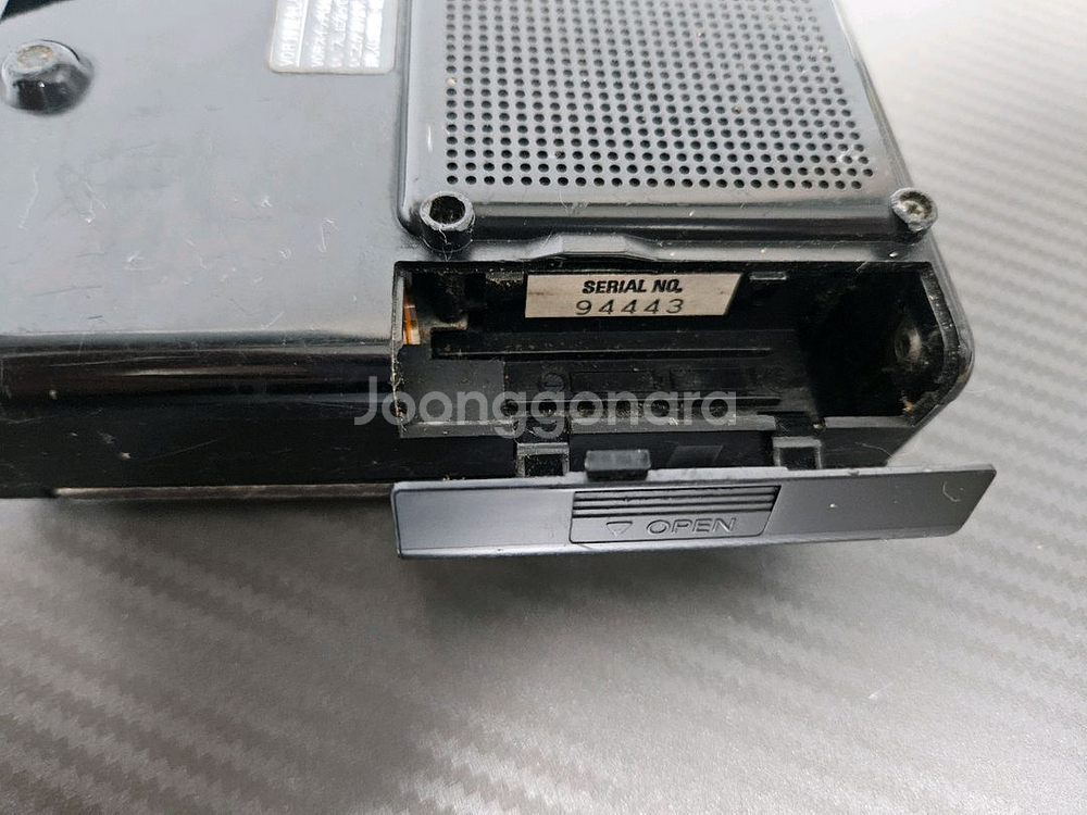 소니 카세트 플레이어 tcm 18 정크--6