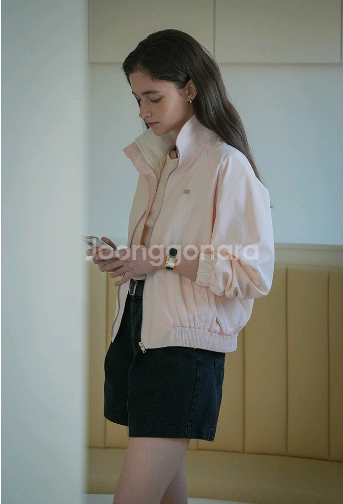 택달린새상품) 노운베러 하이넥 아노락 점퍼 바람막이--1