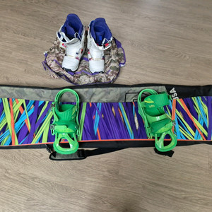 스노우보드 보드+바인딩 세트