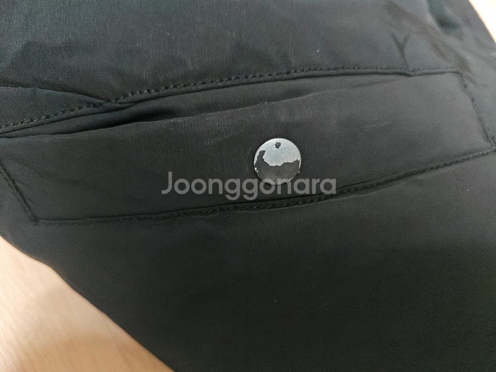 솔리드옴므 우영미 ma-1 중기장 구스다운 패딩 95 블랙--3