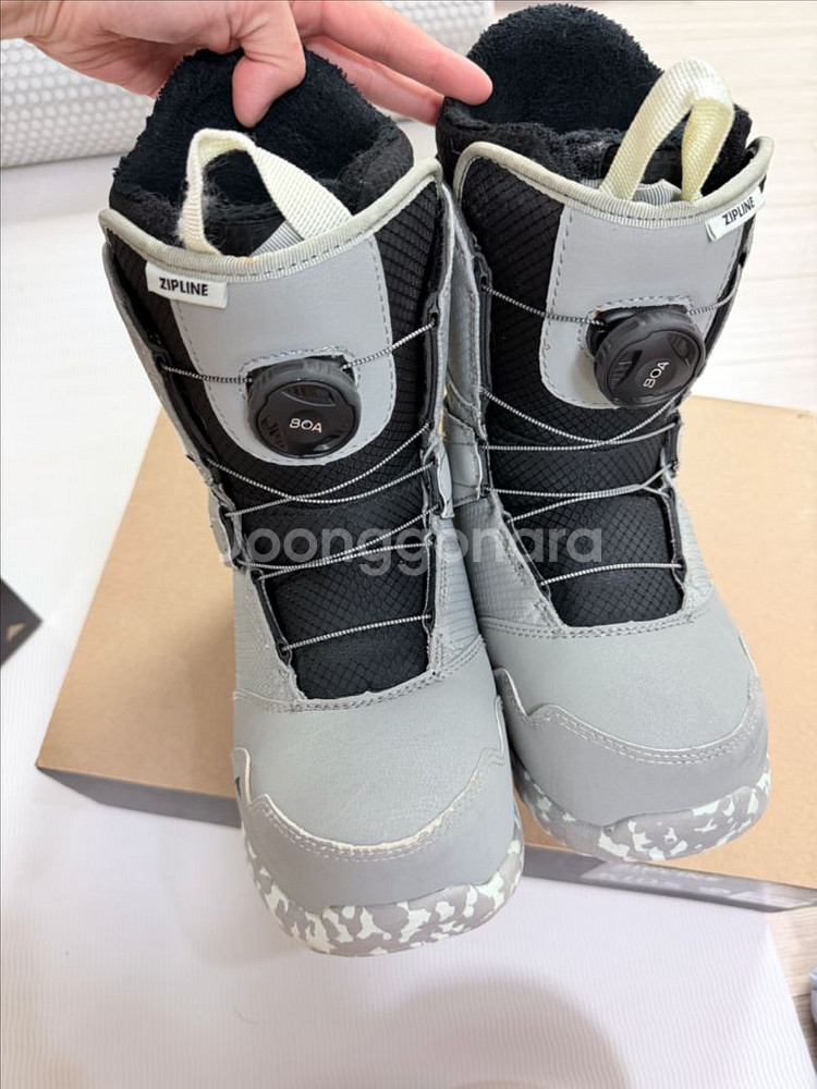 버튼 키즈 스노우보드 부츠220 (4k)--3