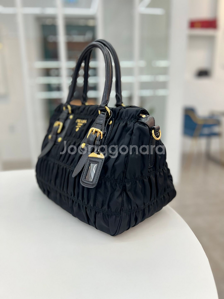 [중고명품 럭스올 울산점]프라다 고프레 나일론 토트겸 숄더백--1