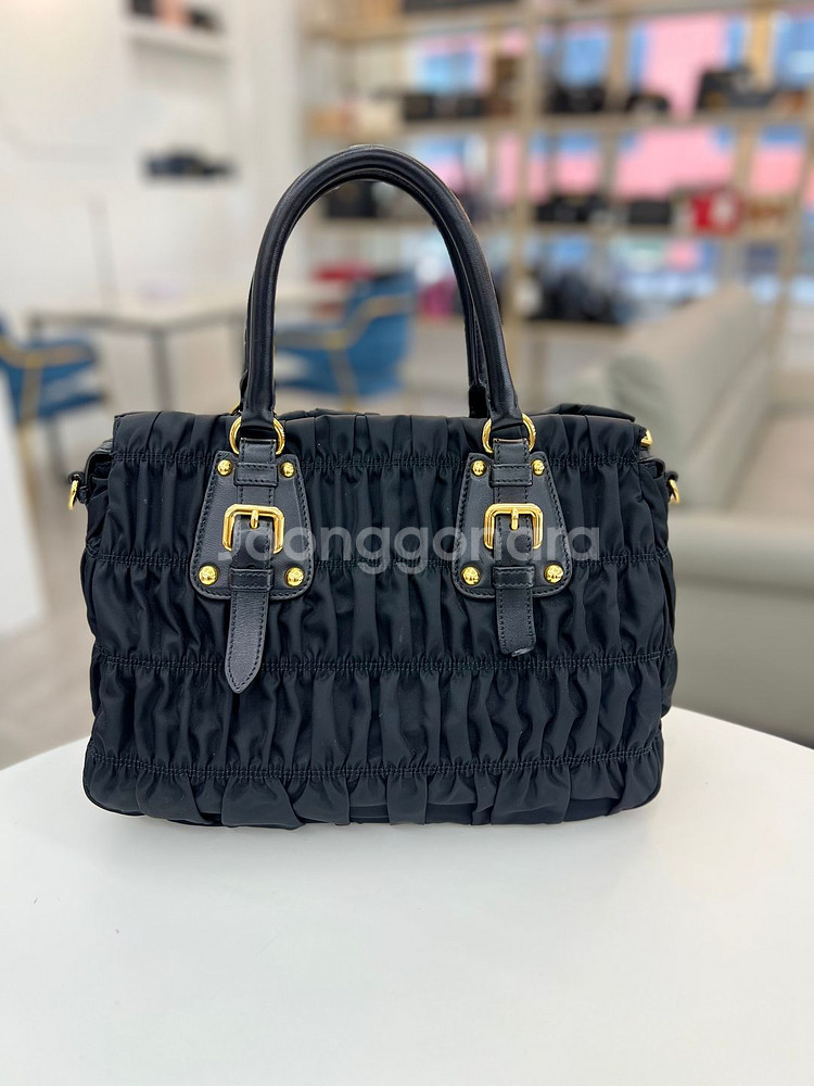 [중고명품 럭스올 울산점]프라다 고프레 나일론 토트겸 숄더백--2