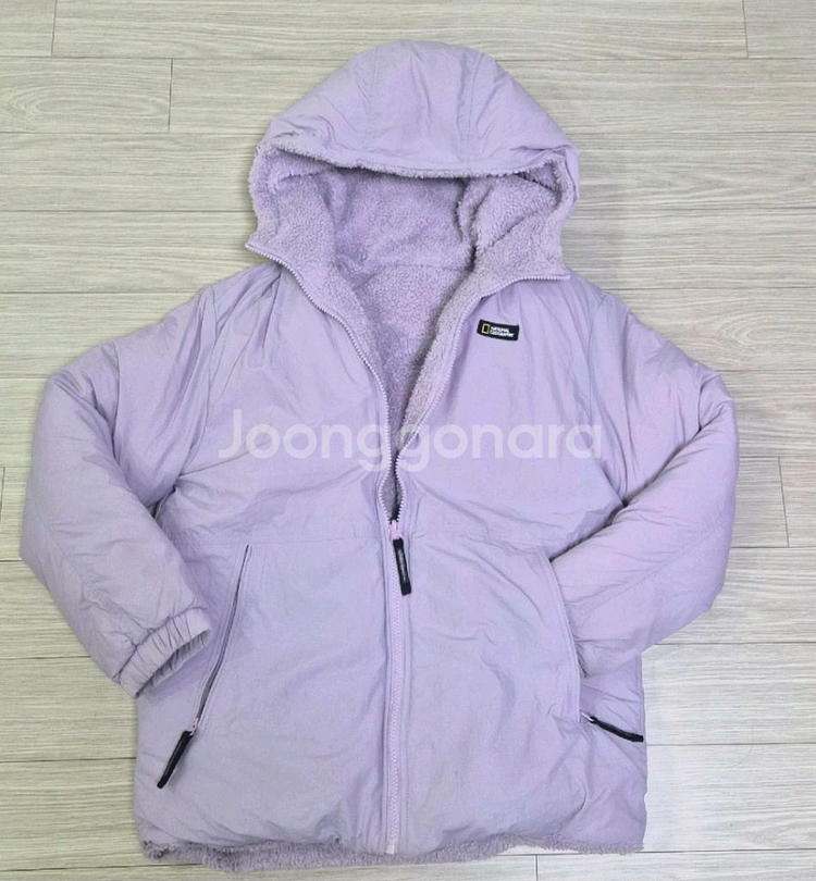 지오내셔널지오그래픽 여아 옷 초등 양면 패딩 150--0