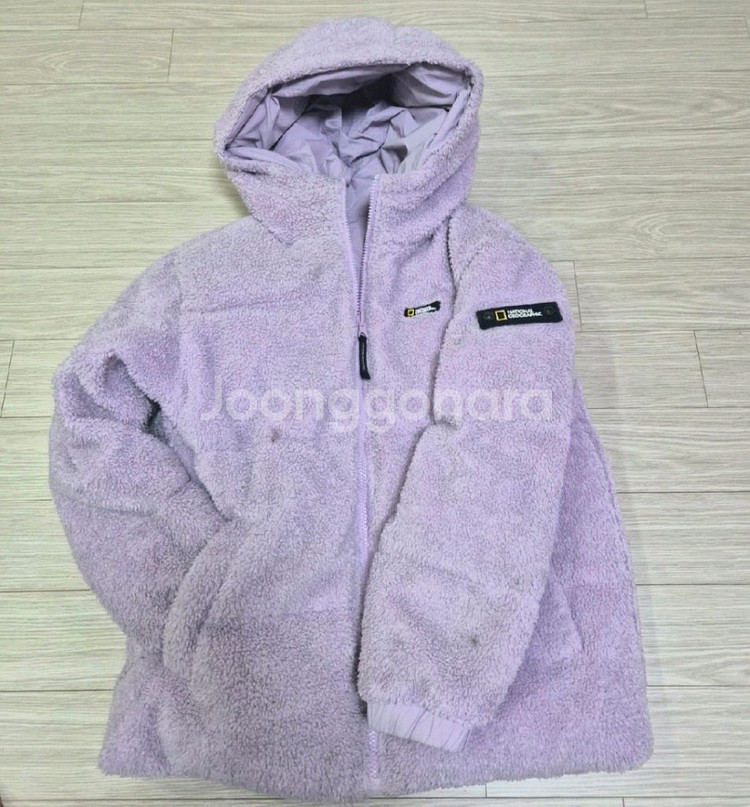 지오내셔널지오그래픽 여아 옷 초등 양면 패딩 150--1