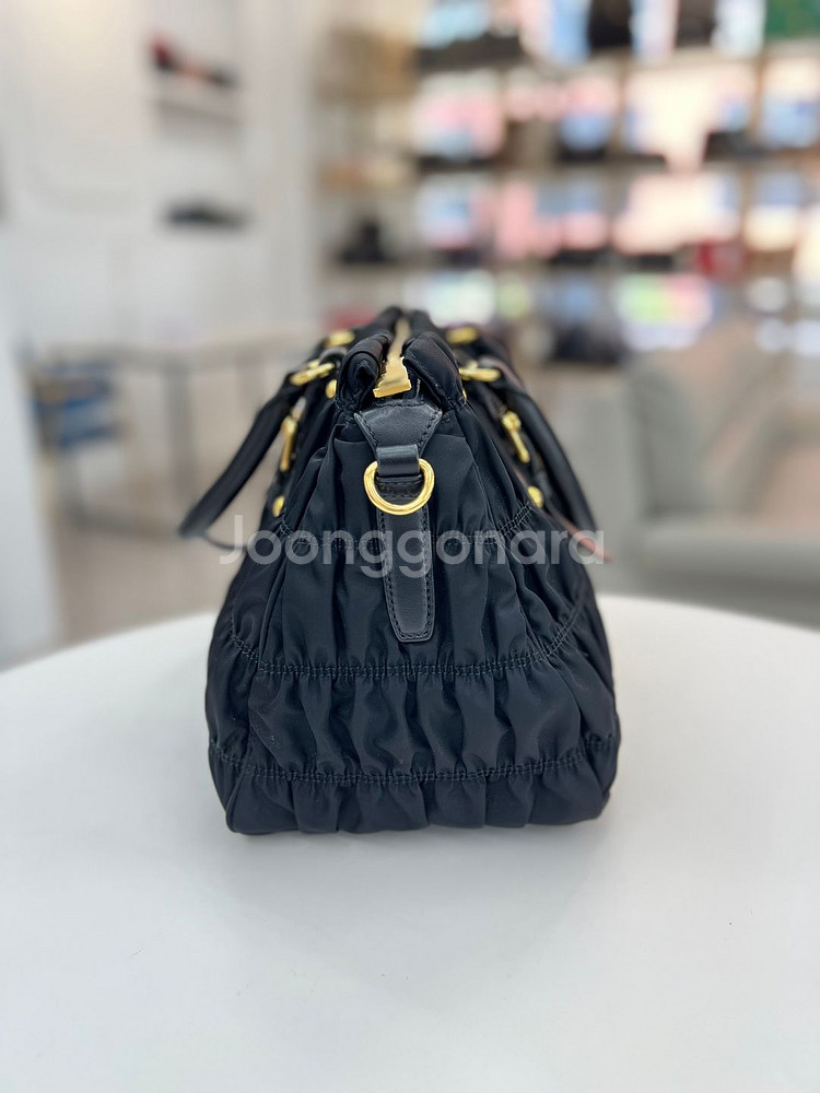 [중고명품 럭스올 울산점]프라다 고프레 나일론 토트겸 숄더백--7