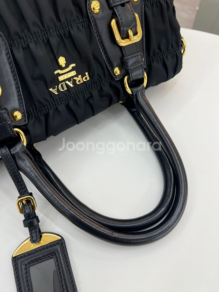 [중고명품 럭스올 울산점]프라다 고프레 나일론 토트겸 숄더백--8