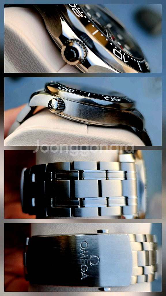 오메가 씨마스터 300 다이버 검판/블랙--6