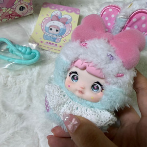 정품 nommi 노미 미니 인형 키링 - 머핀 민트