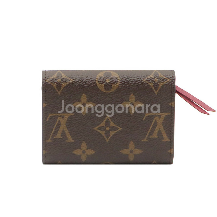 루이비통 모노그램 캔버스 푸시아 로잘리 카드지갑--2