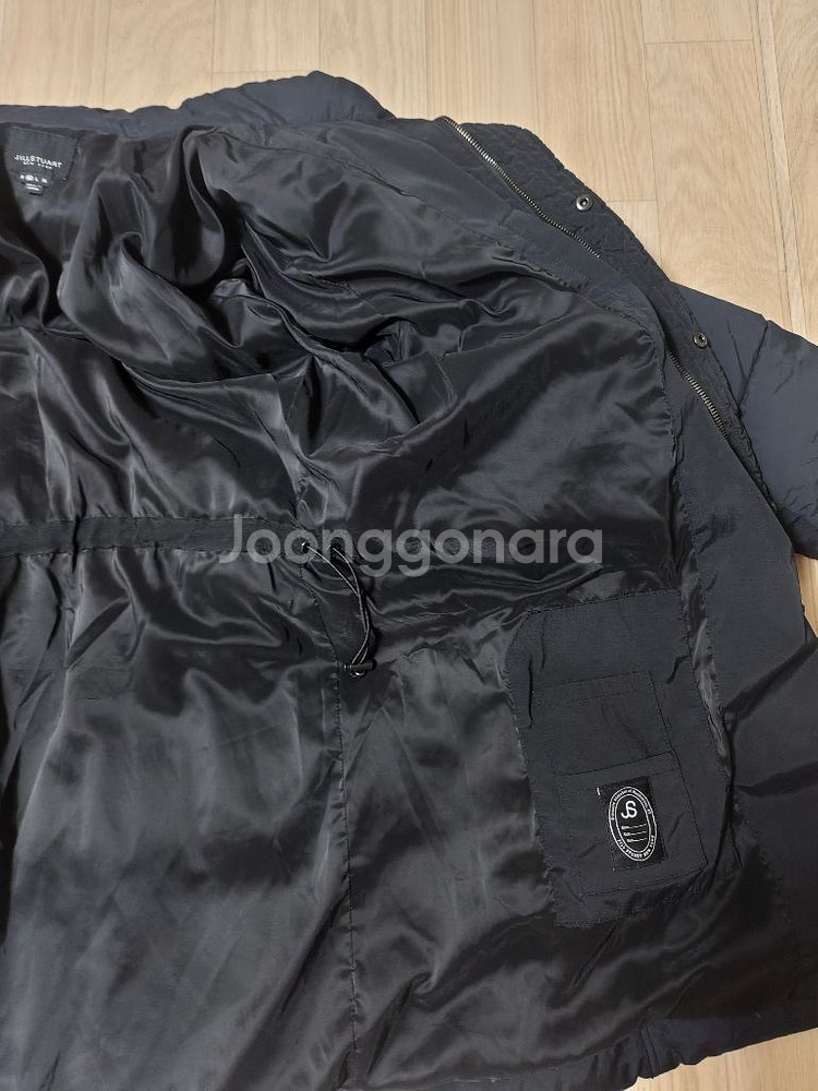 질스튜어트 짙은 네이비 구스다운 롱패딩 M--2