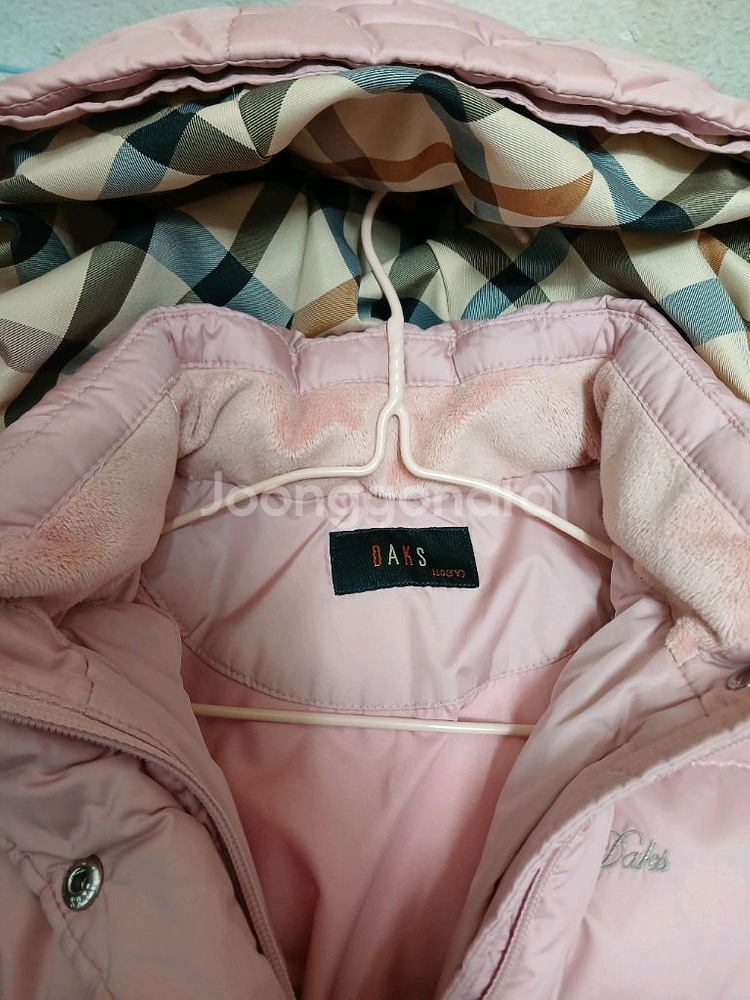 닥스 키즈 여아 롱패딩 구스다운점퍼 110(5y)--3