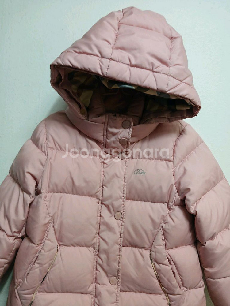 닥스 키즈 여아 롱패딩 구스다운점퍼 110(5y)--1