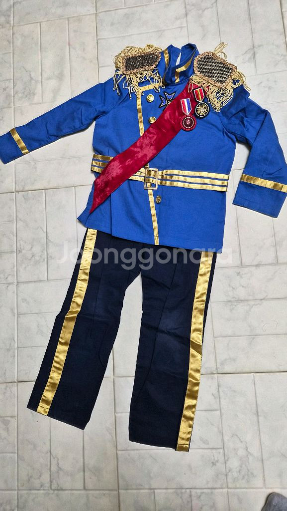 택포) 메이라벨 왕자옷 코스튬 6Y--0