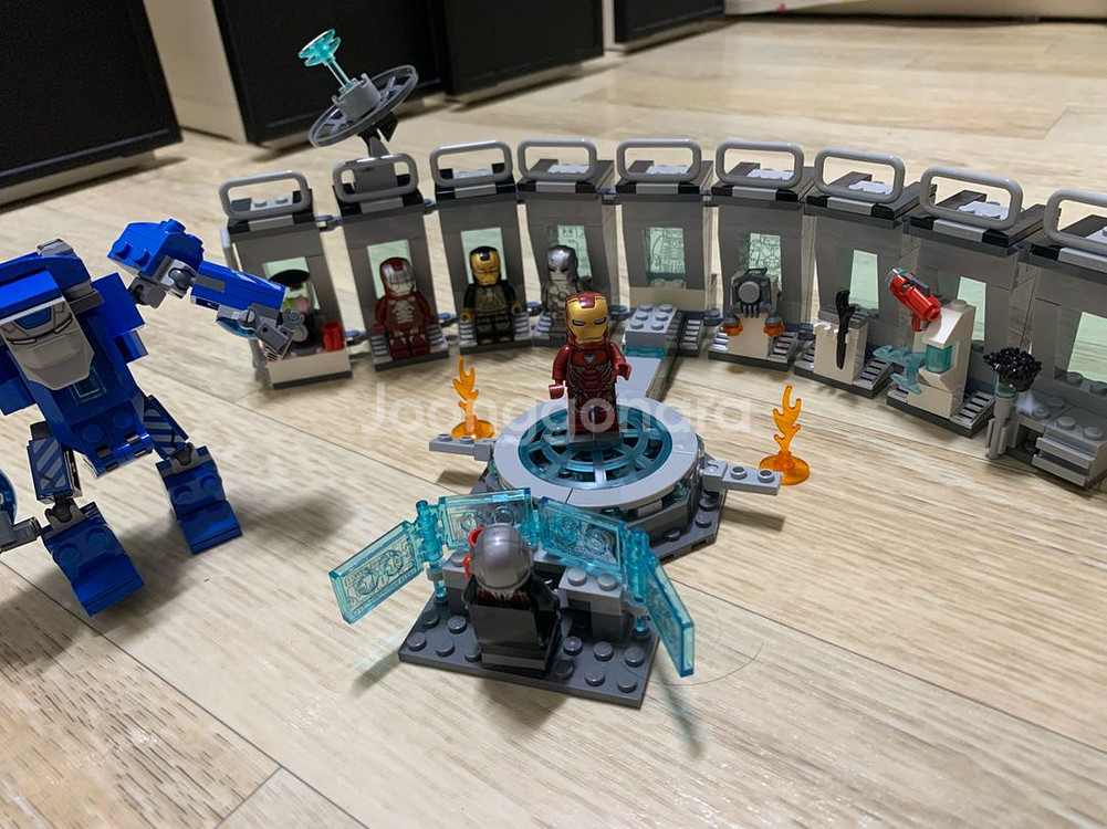 레고 마블 어벤져스 아이언맨 연구소(76125)--0