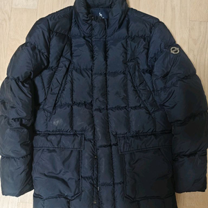 헤지스 남성 네이비 패딩 95