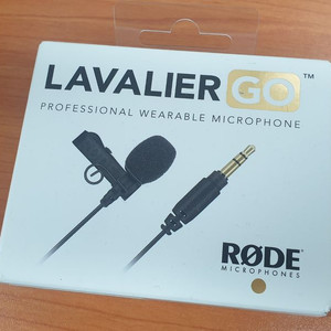 로데 라발리에 핀마이크 새상품