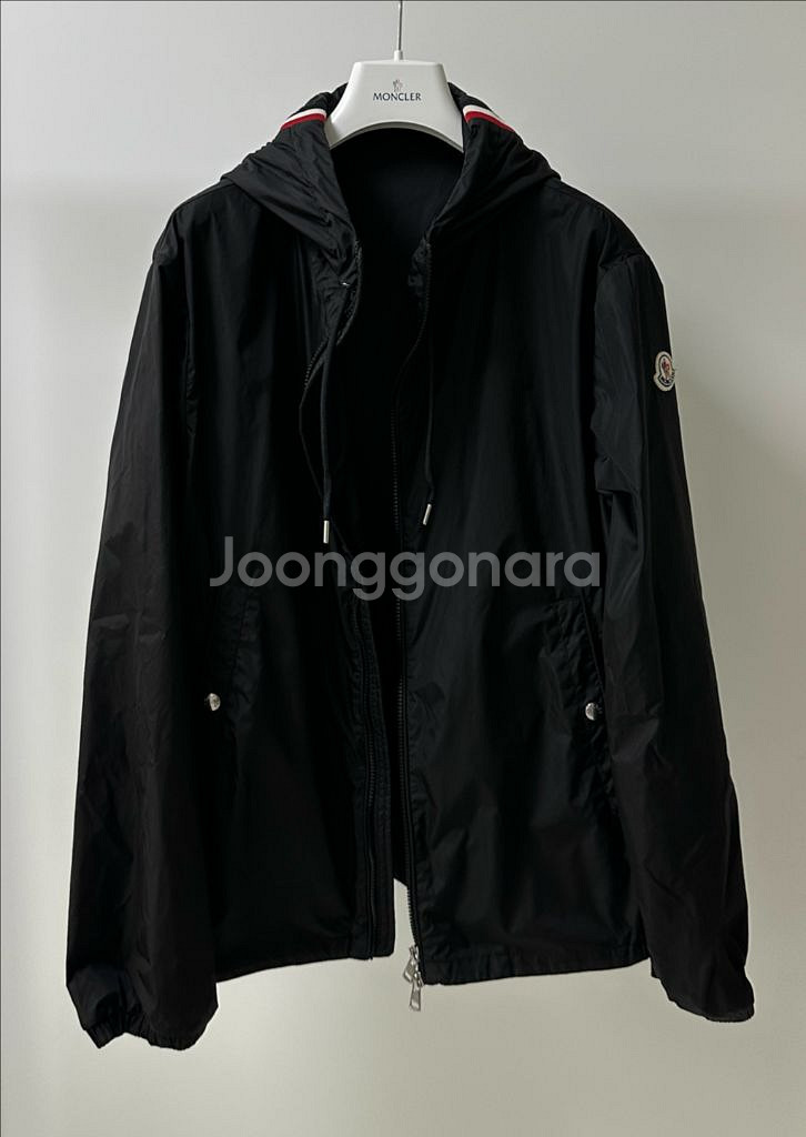 [4] 몽클레어 그림퍼스 바람막이 자켓 블랙--2