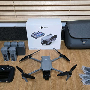 DJI Air 3 플라이 모어 콤보 RC2 조종기 포함