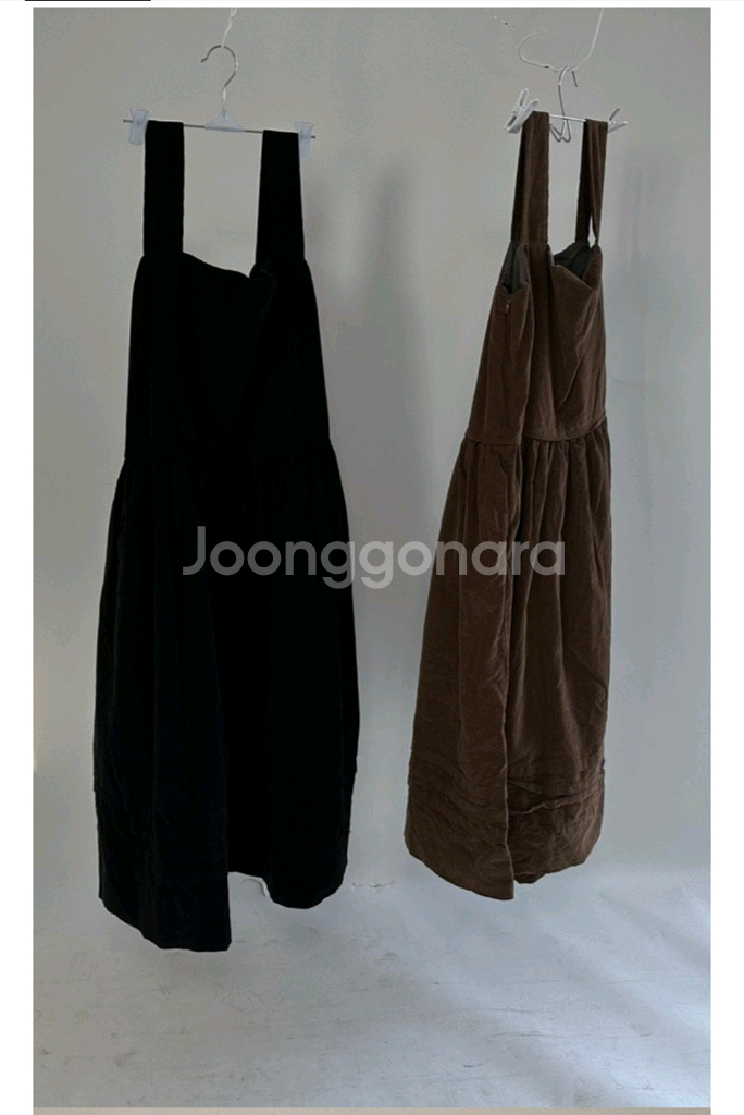 이에르 로잘린골덴 원피스(브라운)--4