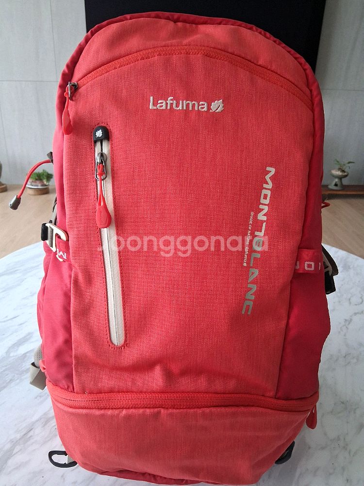 라푸마 몽블랑 누오보 25 등산 백팩 레드--0