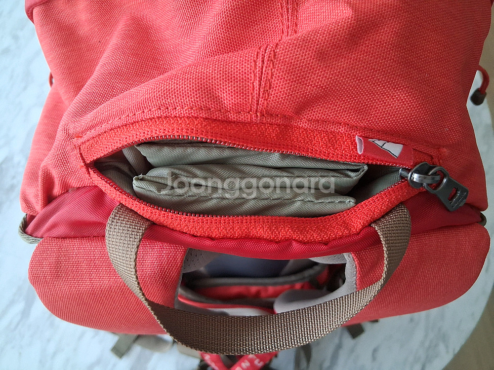 라푸마 몽블랑 누오보 25 등산 백팩 레드--1