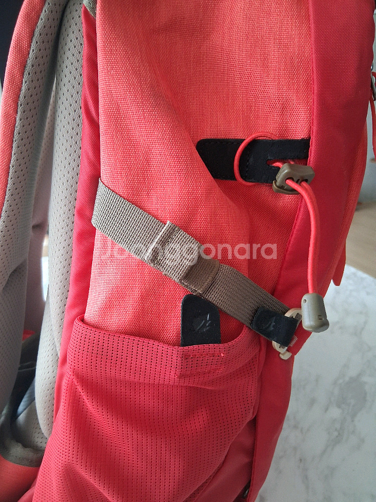 라푸마 몽블랑 누오보 25 등산 백팩 레드--5
