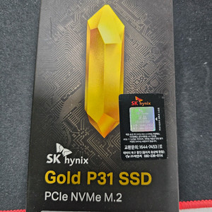 정품 SK hynix Gold P31 SSD 1TB