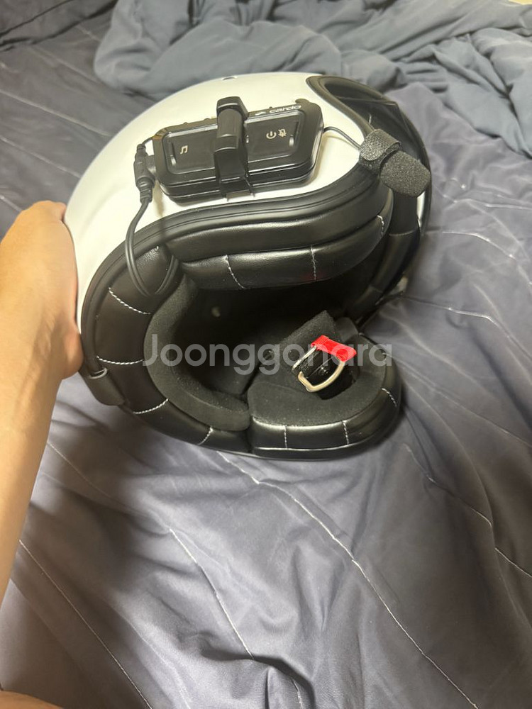 HJC 오토바이 헬멧 + 카코 헤드셋 세트--0