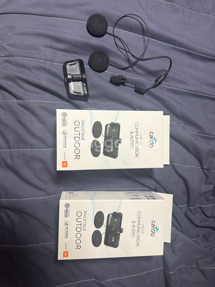 HJC 오토바이 헬멧 + 카코 헤드셋 세트--1