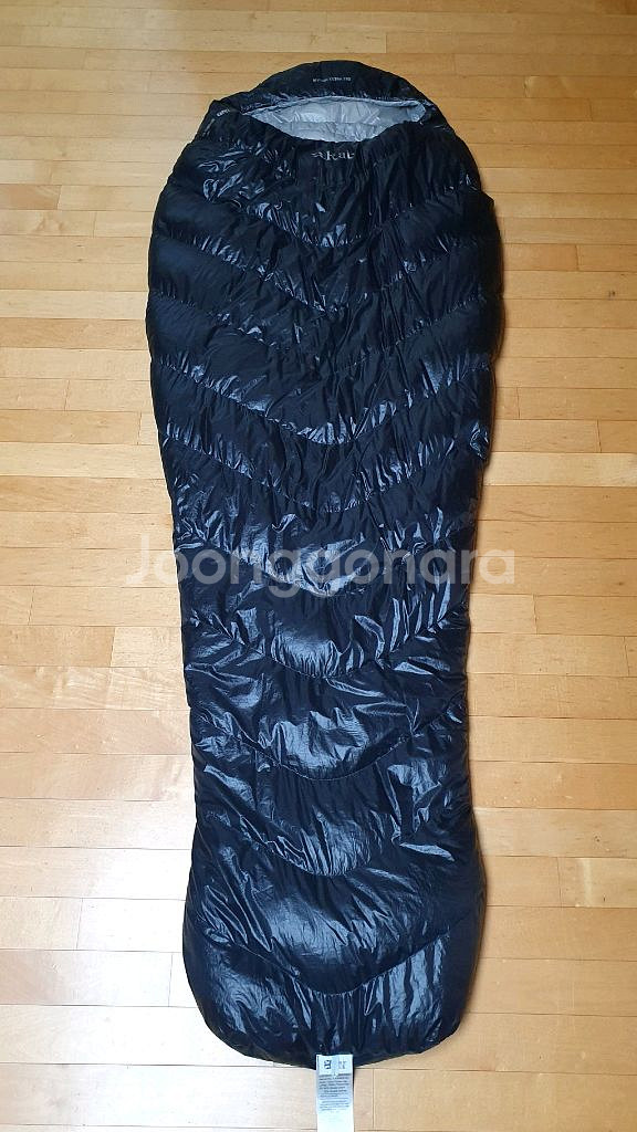 랩 미틱 울트라 180 블랙 침낭--9