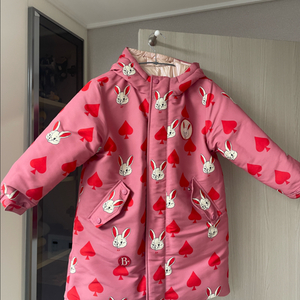 베베드피노 스페이스엘리 구스다운 롱패딩 120