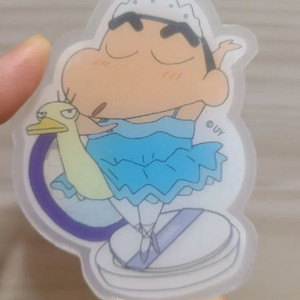 코스노리 짱구 그립톡 새상품 (택포가)