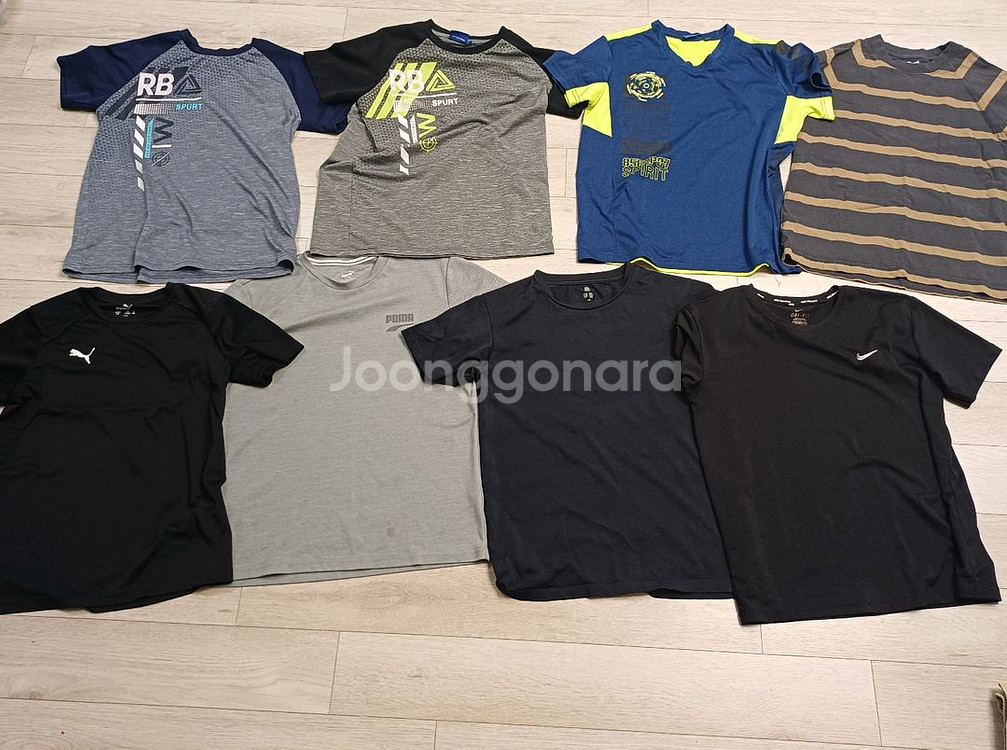 남아 여름옷 상하의 150 사이즈 20벌--2