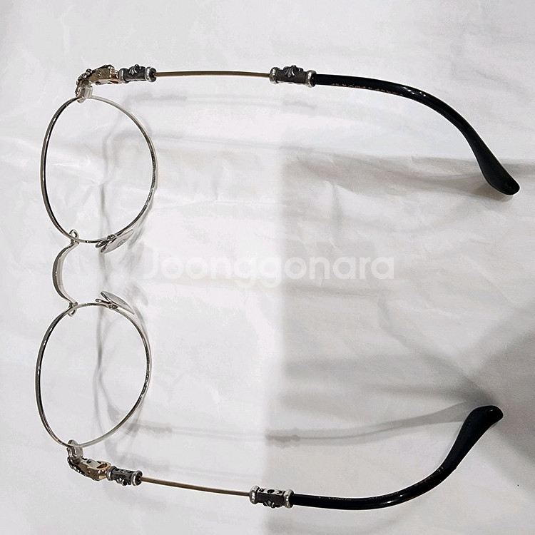 크롬하츠 부바A 실버골드 안경테--2