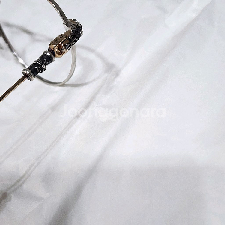 크롬하츠 부바A 실버골드 안경테--4